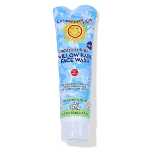 California Kids Face Wash | Gentle Exfoliating Face Wash For Kids   Teens | Mild Salicylic Acid Cleanser For Sensitive Skin | 1.8 oz. / 51 mL