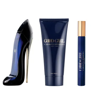 Carolina Herrera Good Girl Gift Set - Eau de Parfum (2.7 & 0.34 Fl Oz)   Body Lotion (3.4 Fl Oz)
