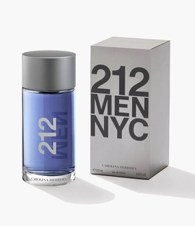 Carolina Herrera 212 Men Fragrance For Men - Timeless Scent - Warm Sandalwood - Fresh Notes - Beautifully Bright Fragrance - Energetic Green With Sensual Peppery Spices - Edt Spray - 6.75 Oz