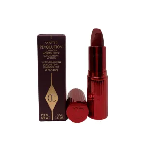CHARLOTTE TILBURY Matte Revolution Luminous Modern-Matte Long-Lasting Lipstick - Fame Flame (hot-chili red) - 0.12 oz / 3.5 g
