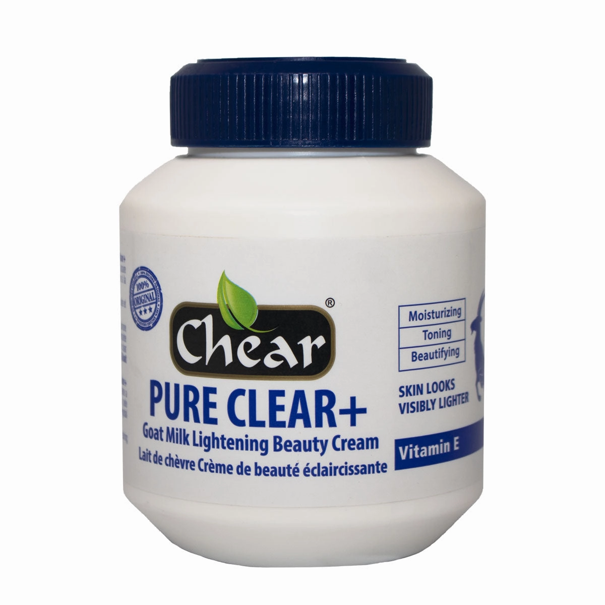 Chear Pure Clear   Goat Milk Skin Lightening Cream (jar)