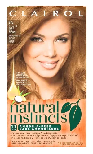 Clairol Natural Instincts, 010, Sandalwood, Dark Cool Blonde (1 Count)