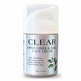 CLEAR | Apple Cider & Sake Face Cream