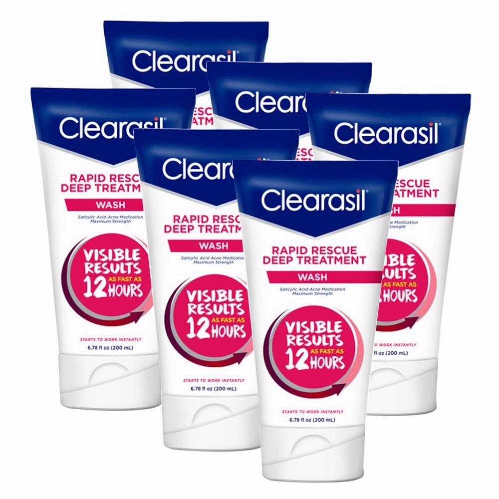 Clearasil Ultra Daily Face Wash 6.78 oz(Pack of 6)