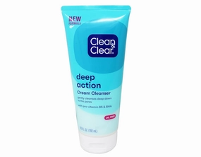 Cln&Clr Crm Clnsr Size 6.5z Clean & Clear Sensitive Skin Deep Action Cream Cleanser