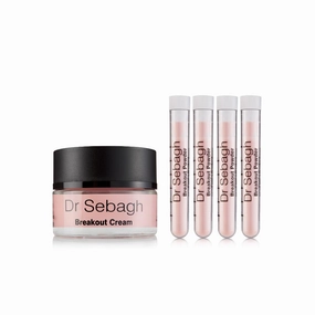 Complete Breakout Solution for Oily Skin - 1 x Balancing Cream (1.7 fl oz.) & 5 x Spot Treatment Powders (0.07 oz.) | Award-Winning | Rapid & Effective Results for Blemish-Prone or Oily Skin