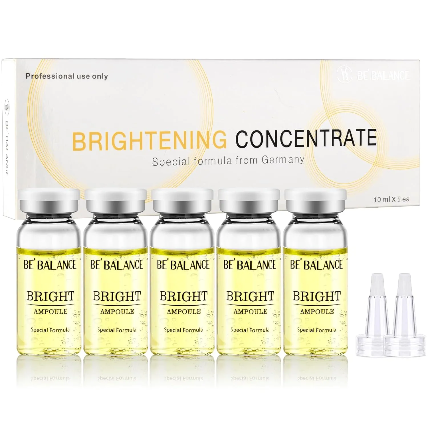 Concentrate Serum for Microneedling Serum Ampoules for Face Starter Kit for Elasticity Restoration & Reduced Fine Lines and more help to create more radiant 0.35 oz 5 Vials