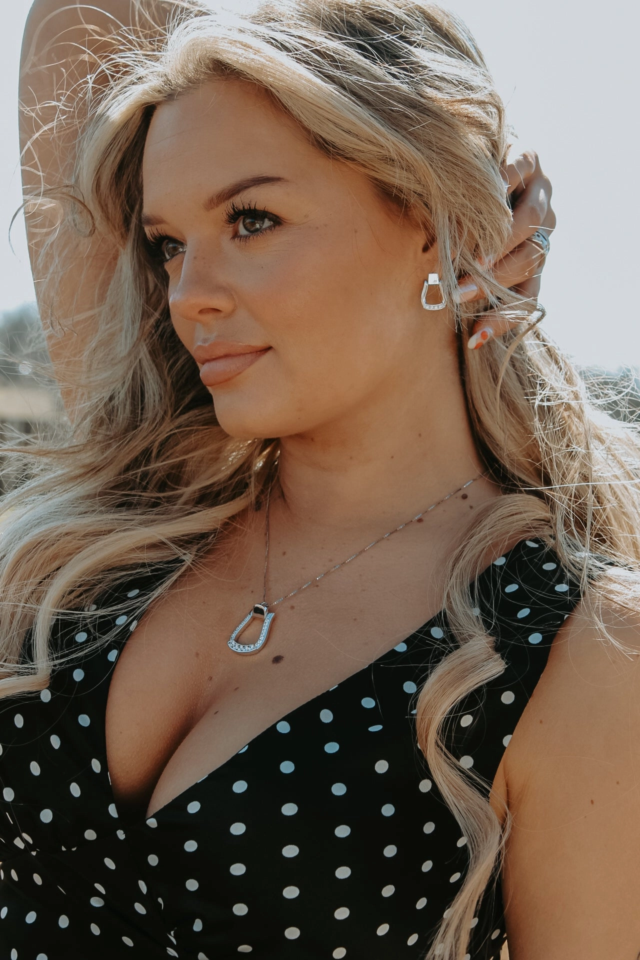 Cowgirl Luxe Oxbow Stirrup Earrings