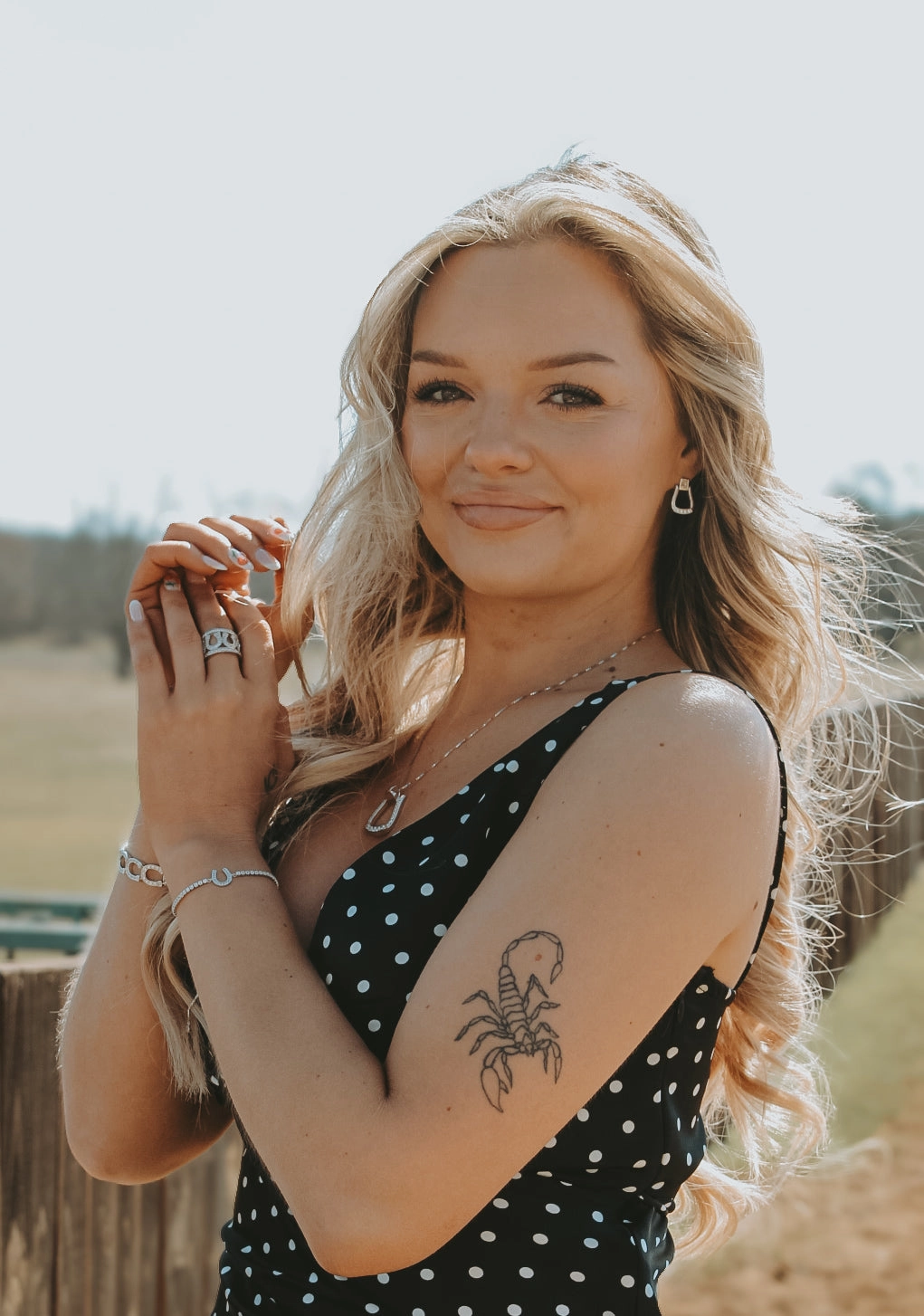 Cowgirl Luxe Oxbow Stirrup Earrings