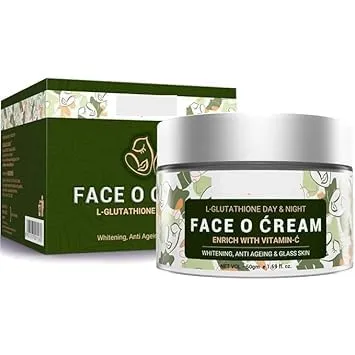 Cream for Day-Night Skin Whitening, Anti-Ageing and Glass Skin, Enrich with Vitamin C-50 gm (50 gm)