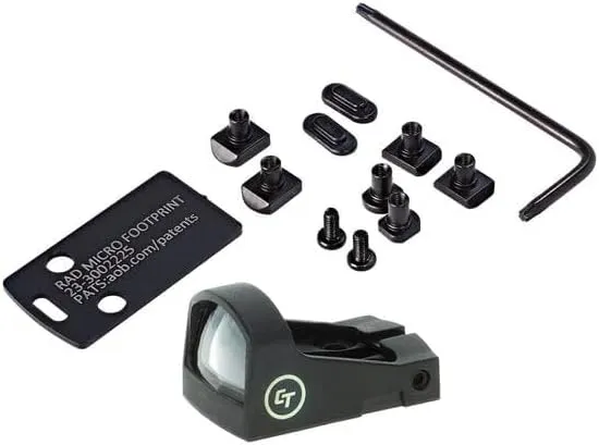 Crimson Trace RAD Dovetail Mounting Kit Compatible with Glock or Smith and Wesson