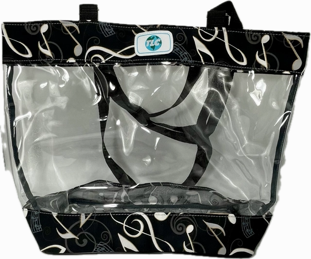 CST- Musicality Clear Stadium Tote Bag