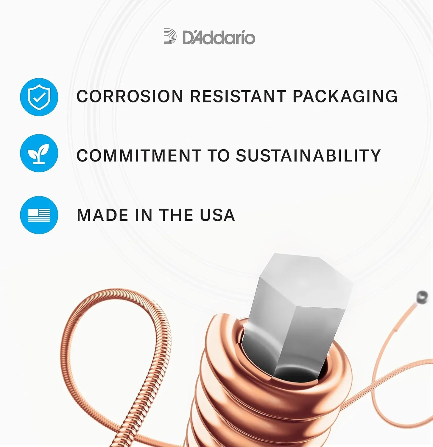 D'Addario Acoustic Guitar Strings - 80/20 Bronze - For 6 String Guitars - Deep, Bright, Projecting Tone - EJ10-3D - Extra Light, 10-47 - 3-Pack