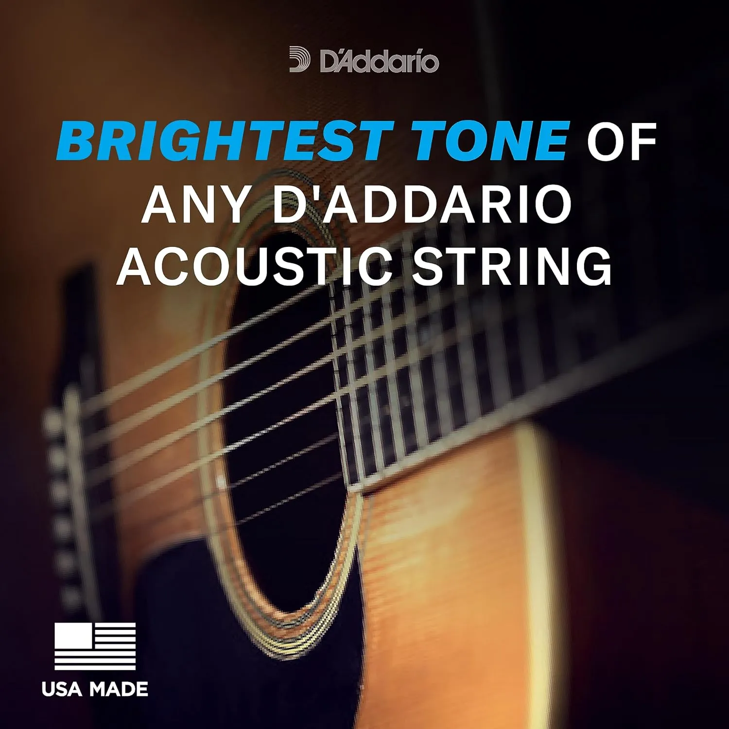D'Addario Acoustic Guitar Strings - 80/20 Bronze - For 6 String Guitars - Deep, Bright, Projecting Tone - EJ10-3D - Extra Light, 10-47 - 3-Pack
