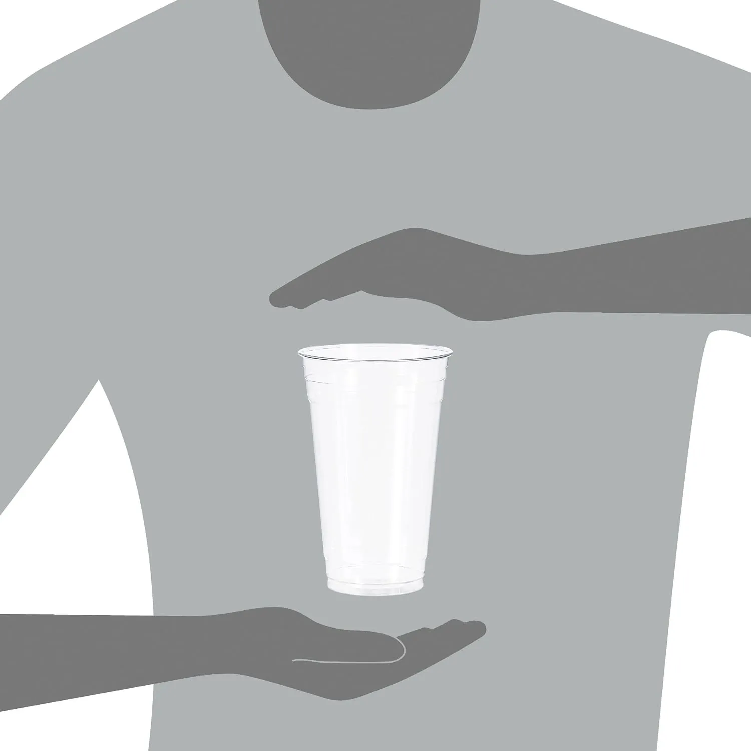 DART - DCCTD24 Dart TD24 24 oz Ultra Clear PET Plastic Cup (Case of 600)