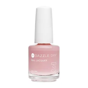 Dazzle Dry Nail Lacquer (Step 3) - Mind Your Mani - A pale, barely there nude with pink undertones. Sheer cream. (0.5 fl oz)