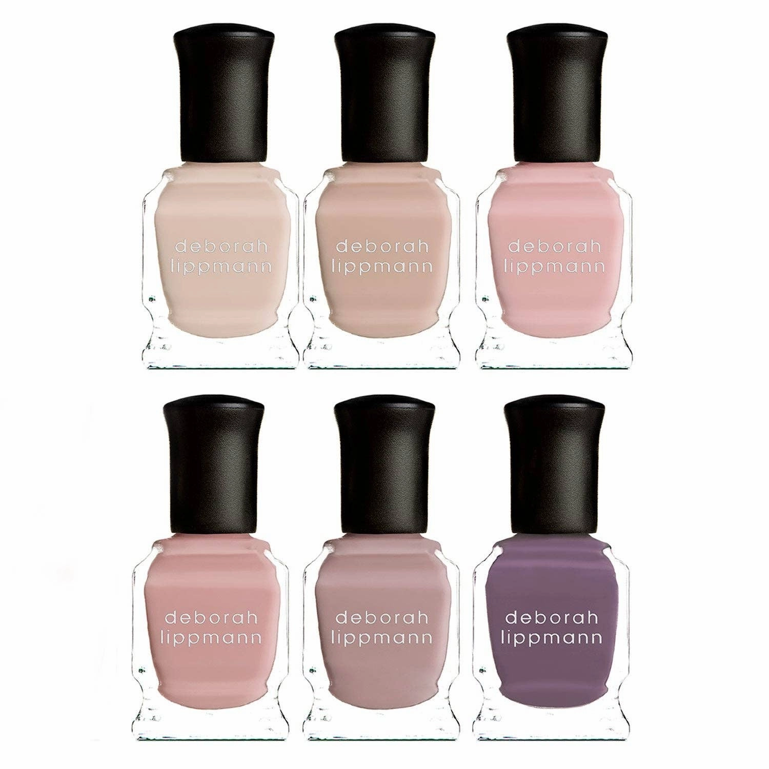 Deborah Lippmann Gel Lab Pro | Bed Of Roses -  6 pc Nail Color Set