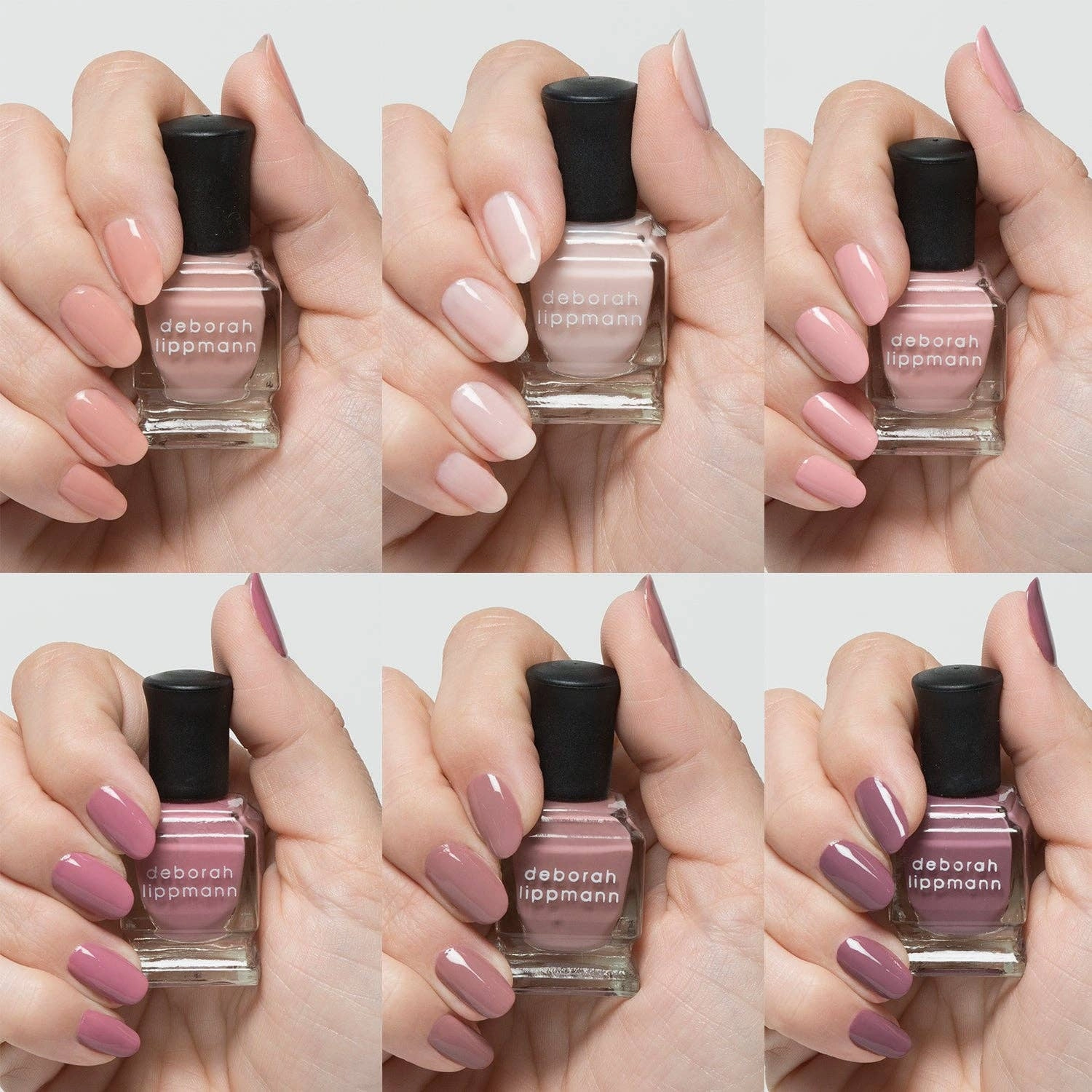 Deborah Lippmann Gel Lab Pro | Bed Of Roses -  6 pc Nail Color Set