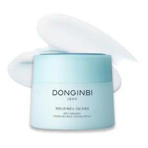 Donginbi Red Ginseng Hydra Bounce Cream Fresh - Korean Red Ginseng Skin Moisturizing Face Cream for Dry and Oil Skin Moisturizing Cream, 0.84 oz / 25 ml