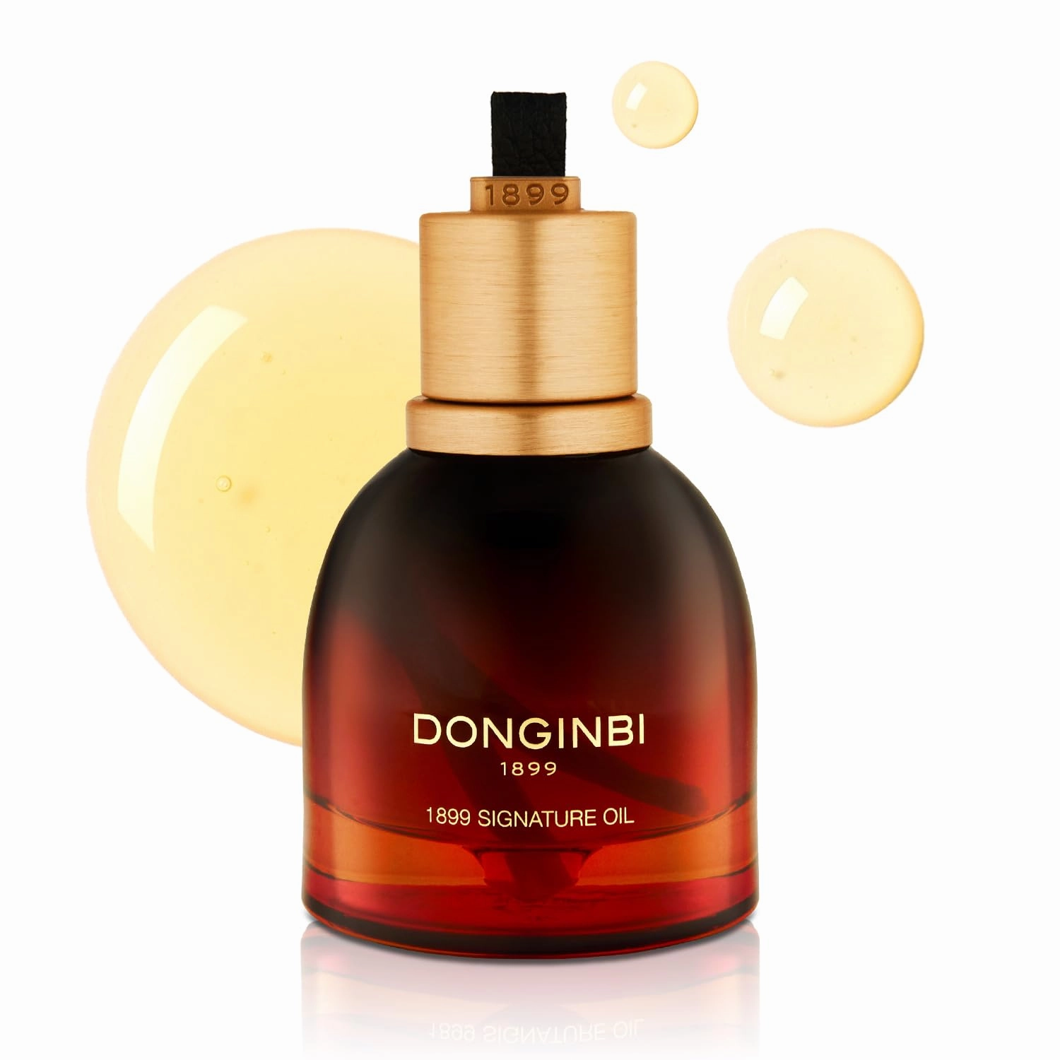 Donginbi 1899 Signature Oil - Skin Barrier Repair & Firming Face Oil for Women, Jojoba Seed Oil & Sweet Almond Oil for Sensitive Skin, Korean Red Ginseng Skin Care, 0.88 floz / 25ml