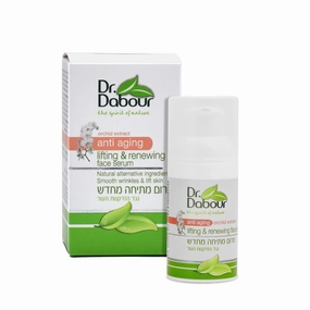 Dr. Dabour Lifting Face Serum 1.01 OZ - With Orchid Natural Extract - Lifting and Renewing, Instantly Firms Loose Skin and Refines Wrinkles, Soothe, Regenerate and Protect - Made in Israel