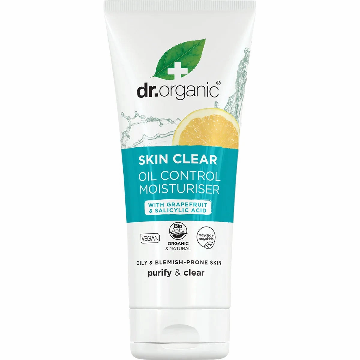 Dr Organic Oil Control Moisturiser Skin Clear - Organic Tea Tree