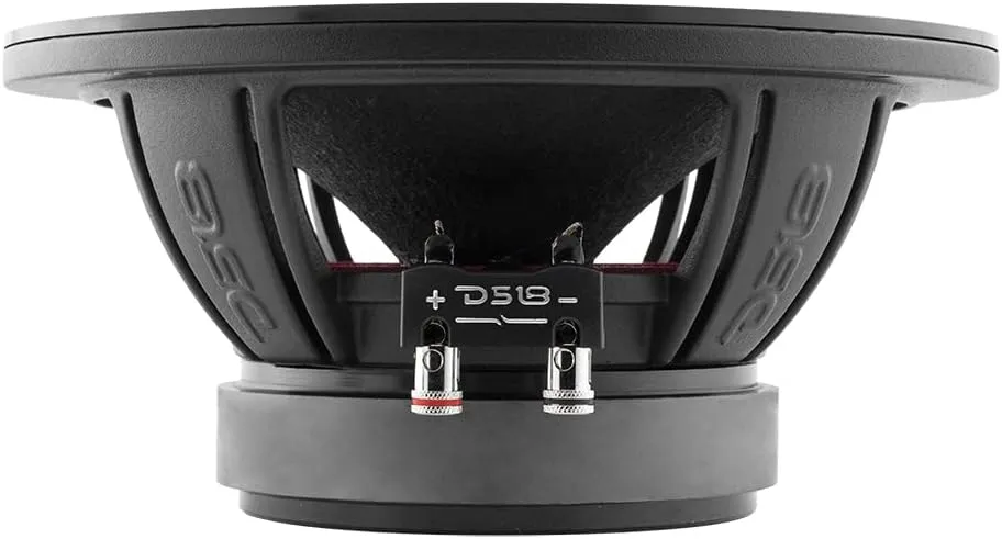 DS18 PRO-ZXI8.4BM 8 Inches Car Audio Mid-Range Loudspeaker with Bullet 700 Watts 4-Ohm (1 Speaker)
