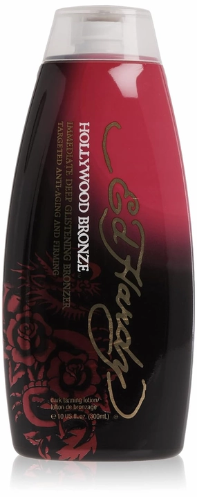 Ed Hardy Hollywood Bronze Bronzer Tanning Lotion, 10 oz.