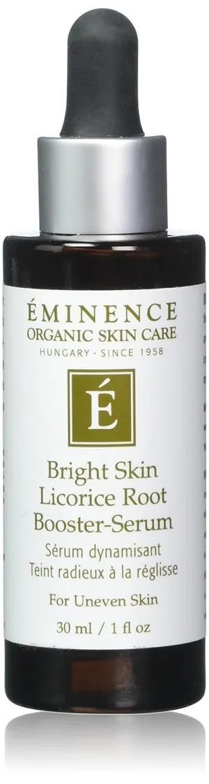 Eminence Organic Skincare Bright Skin Licorice Root Booster Serum, 1 Ounce