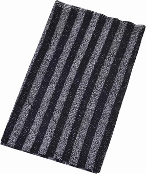 Exfoliating Bath Towel, Japanese Exfoliating Bath Towels for Dry Skin, Body Scrubber, Back Scrubber, African Net Sponge, Polyester Material