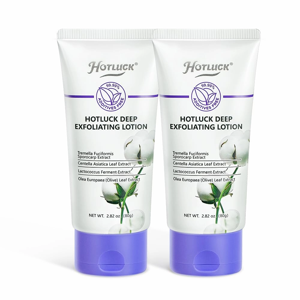 Exfoliator Cream, Facial scrub Exfoliator, Facial scrub, Gentle And Non Irritating, Natural Plant Extracts, Lmprove Skin Texture, For Sensitive & Acne-Prone Skin | 2.82oz (2Pack)