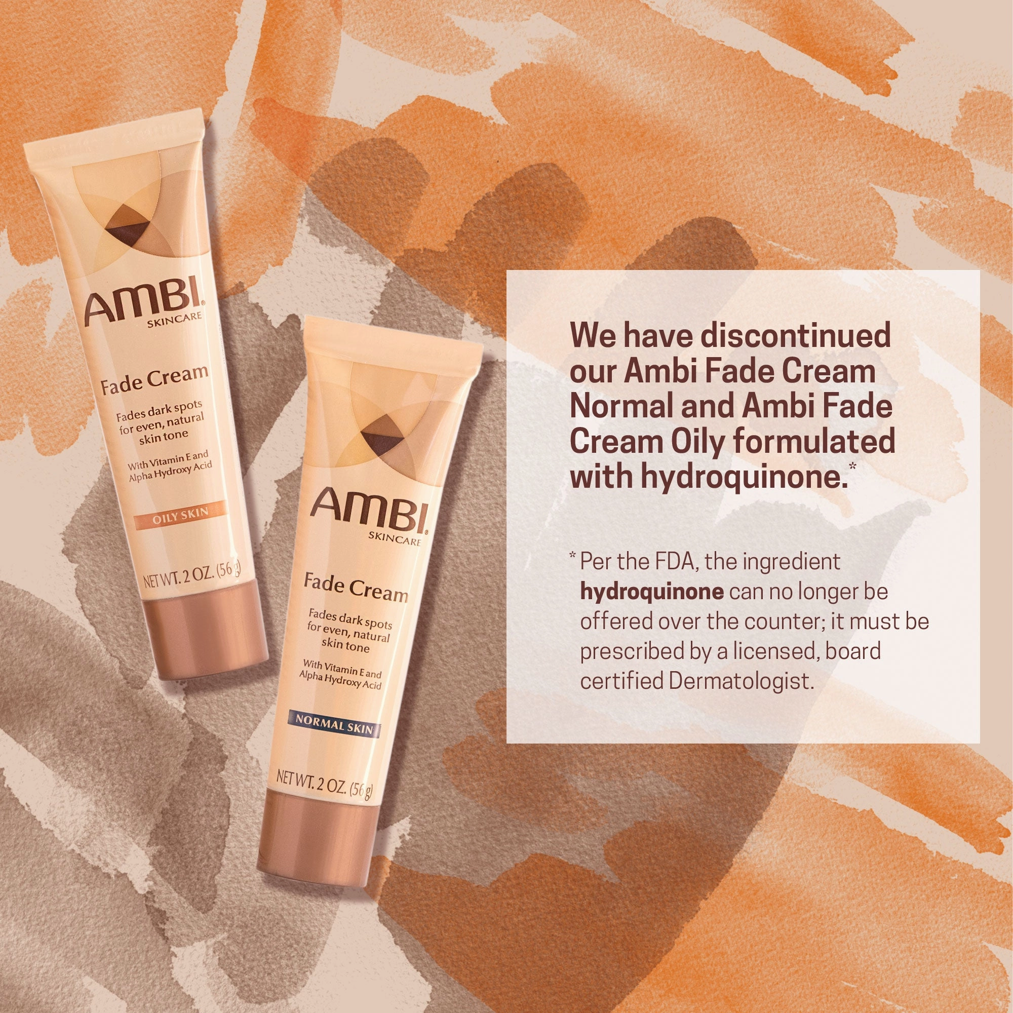 Fade Cream Hydroquinone-Free