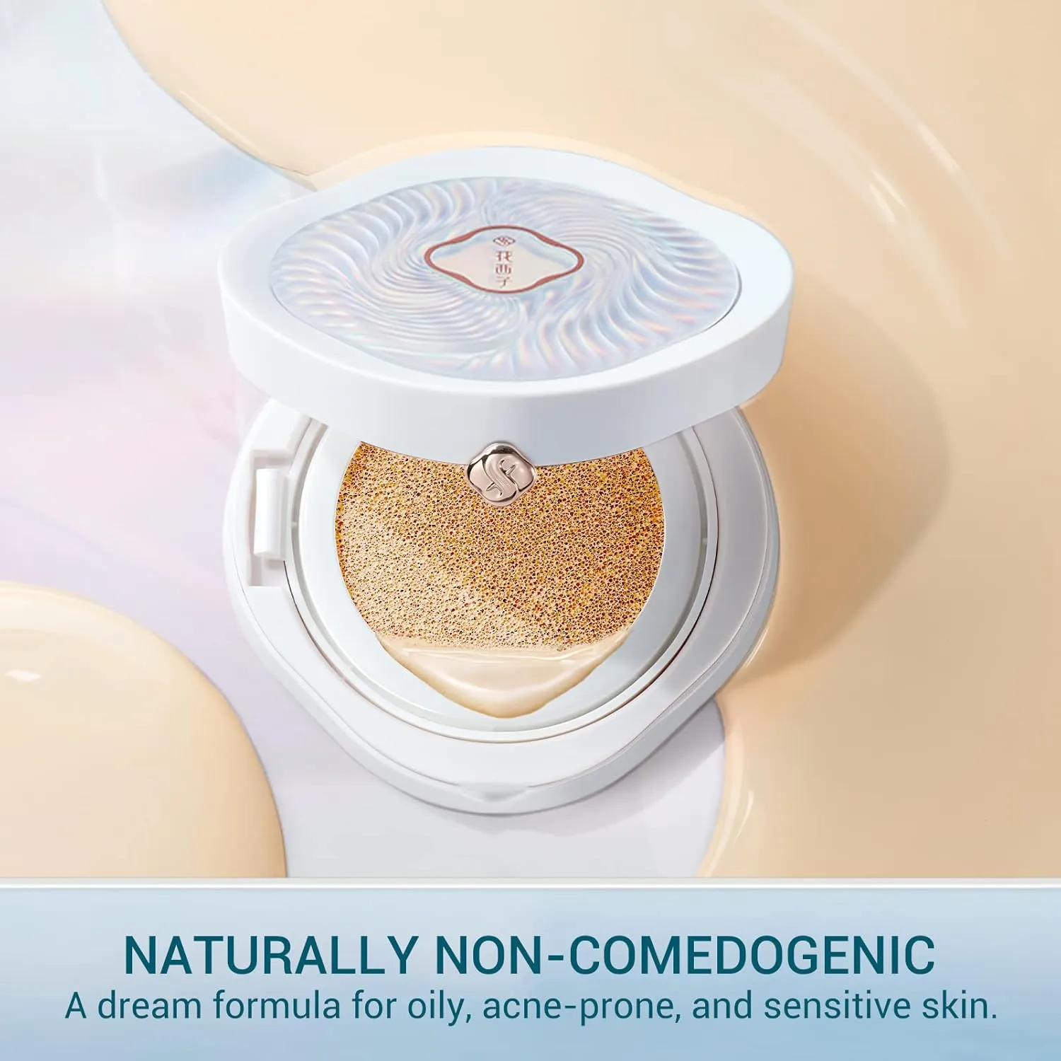 FLORASIS Flawless Jade Breathable Longwear Cushion Foundation (N20 Shimmering Lotus)