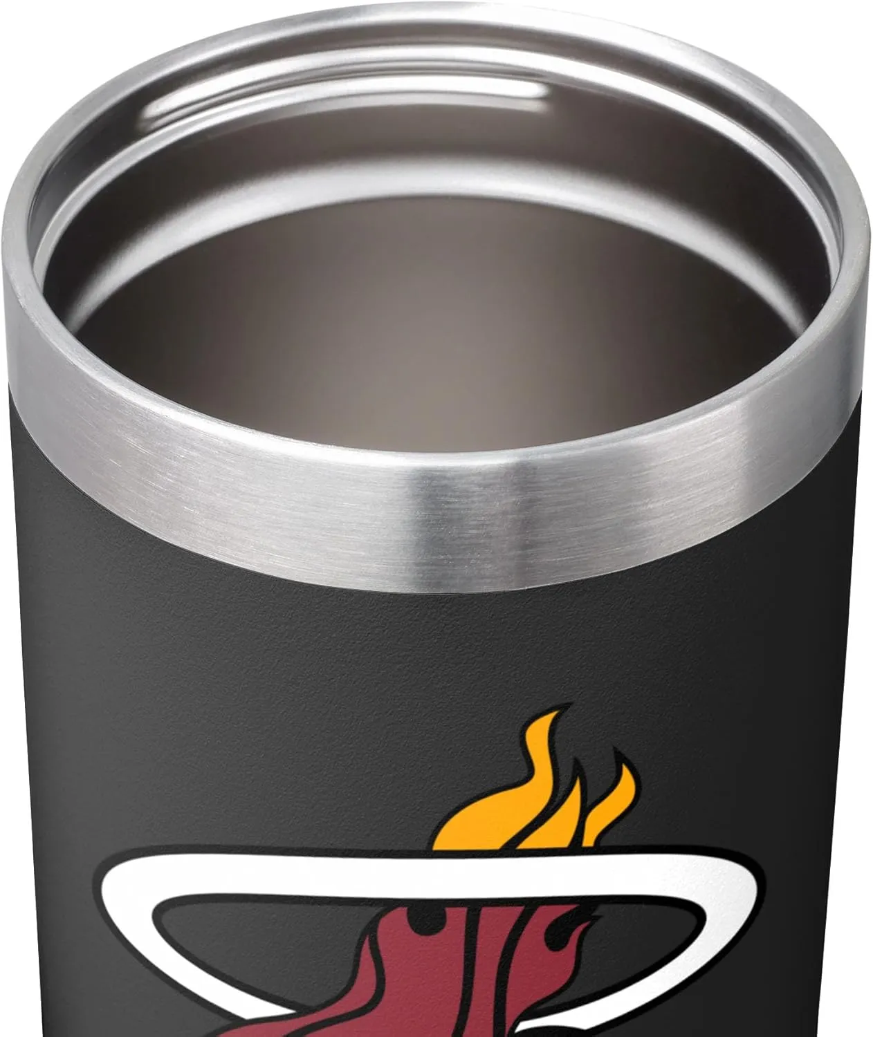 FOCO NBA 30 oz Solid Tumbler with Straw