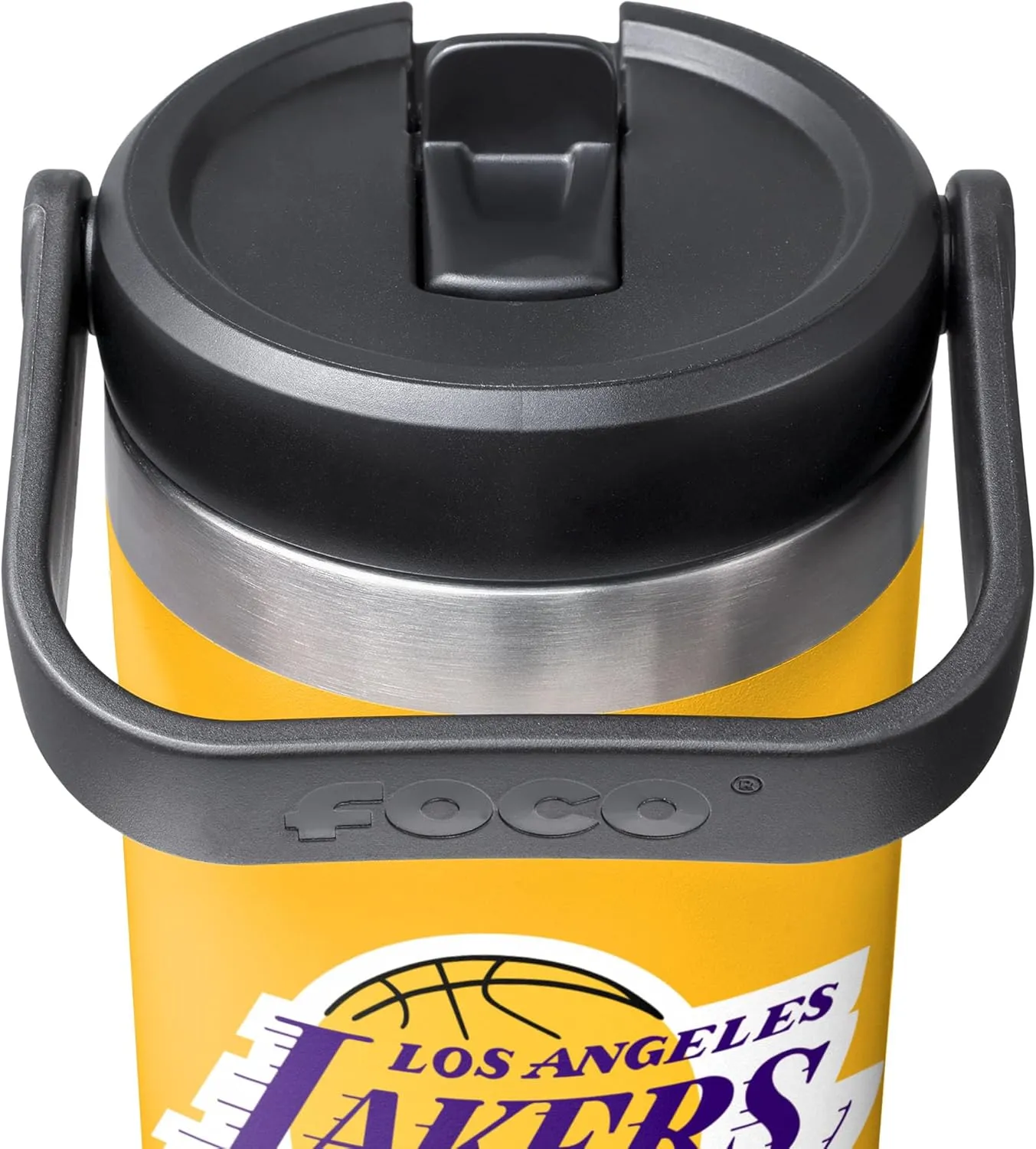 FOCO NBA 30 oz Solid Tumbler with Straw