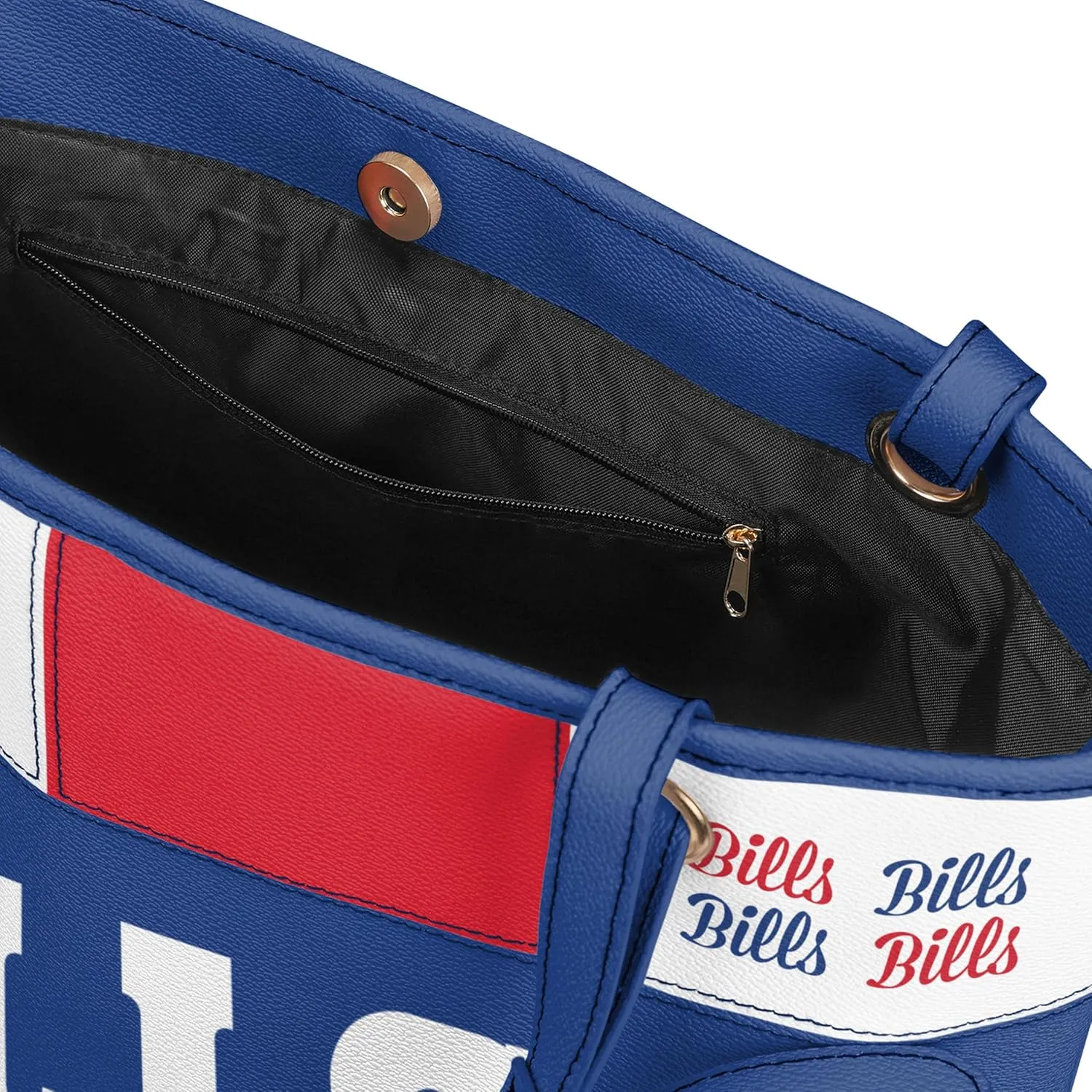 FOCO NFL Team Logo Printed Collage Tote Bag
