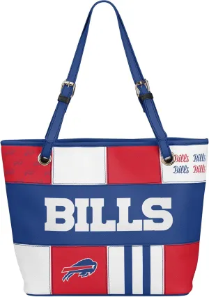 FOCO NFL Team Logo Printed Collage Tote Bag