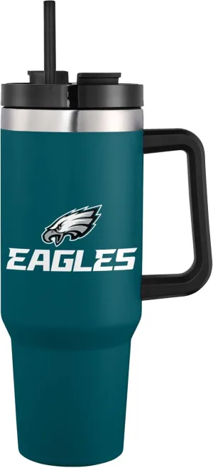 FOCO NFL unisex-adult NFL Team Logo Insulated Travel Mug 40oz XL Tumbler