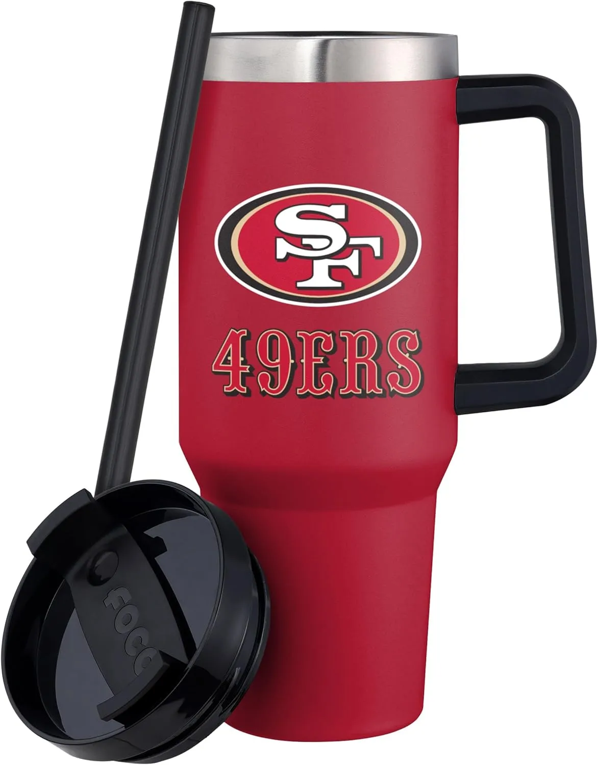 FOCO NFL unisex-adult NFL Team Logo Insulated Travel Mug 40oz XL Tumbler