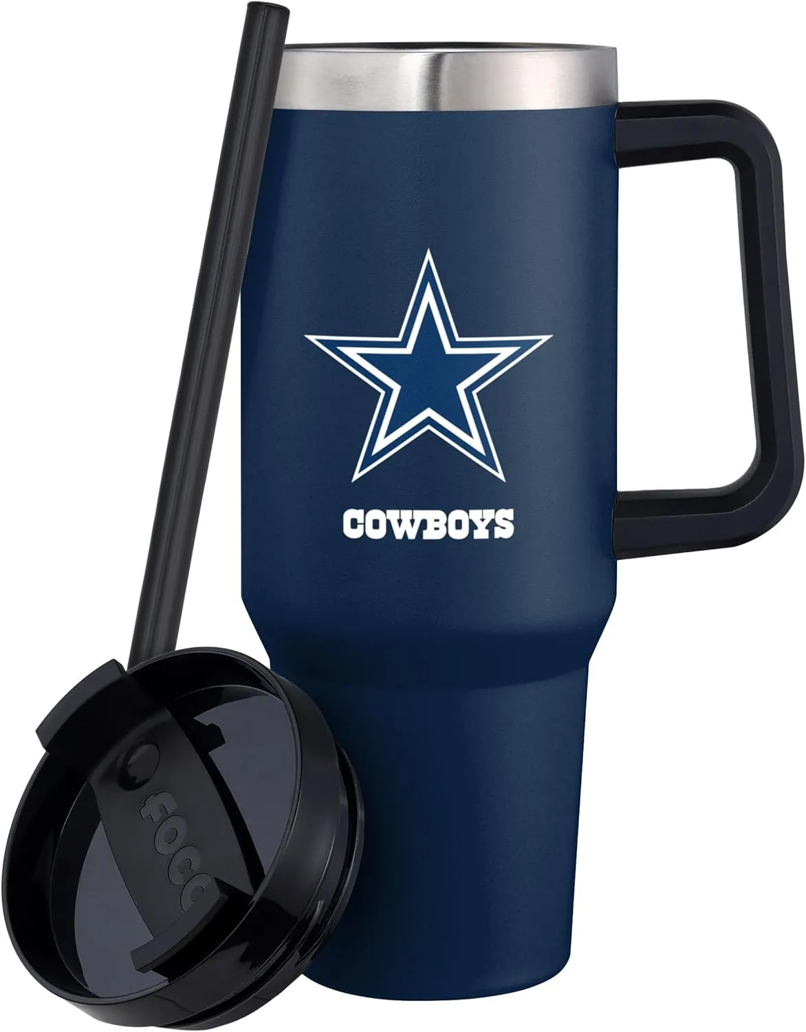 FOCO NFL unisex-adult NFL Team Logo Insulated Travel Mug 40oz XL Tumbler