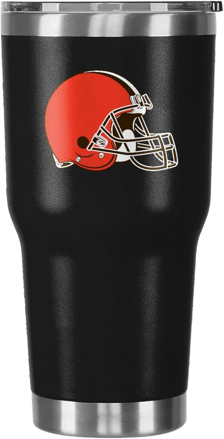 FOCO NFL unisex NFL Team Logo 30oz Insulated Stainless Steel Travel Mug Tumbler