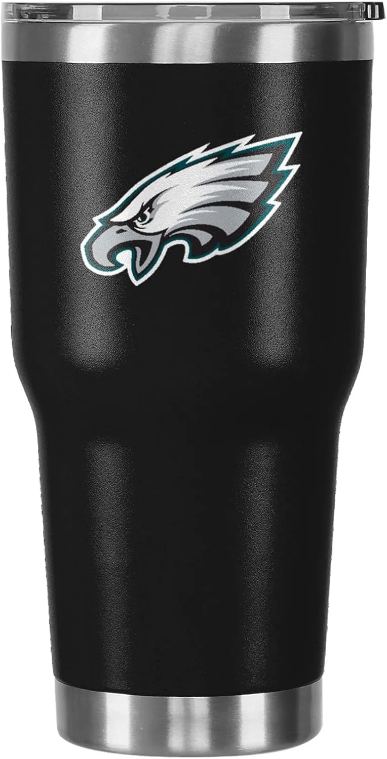 FOCO NFL unisex NFL Team Logo 30oz Insulated Stainless Steel Travel Mug Tumbler
