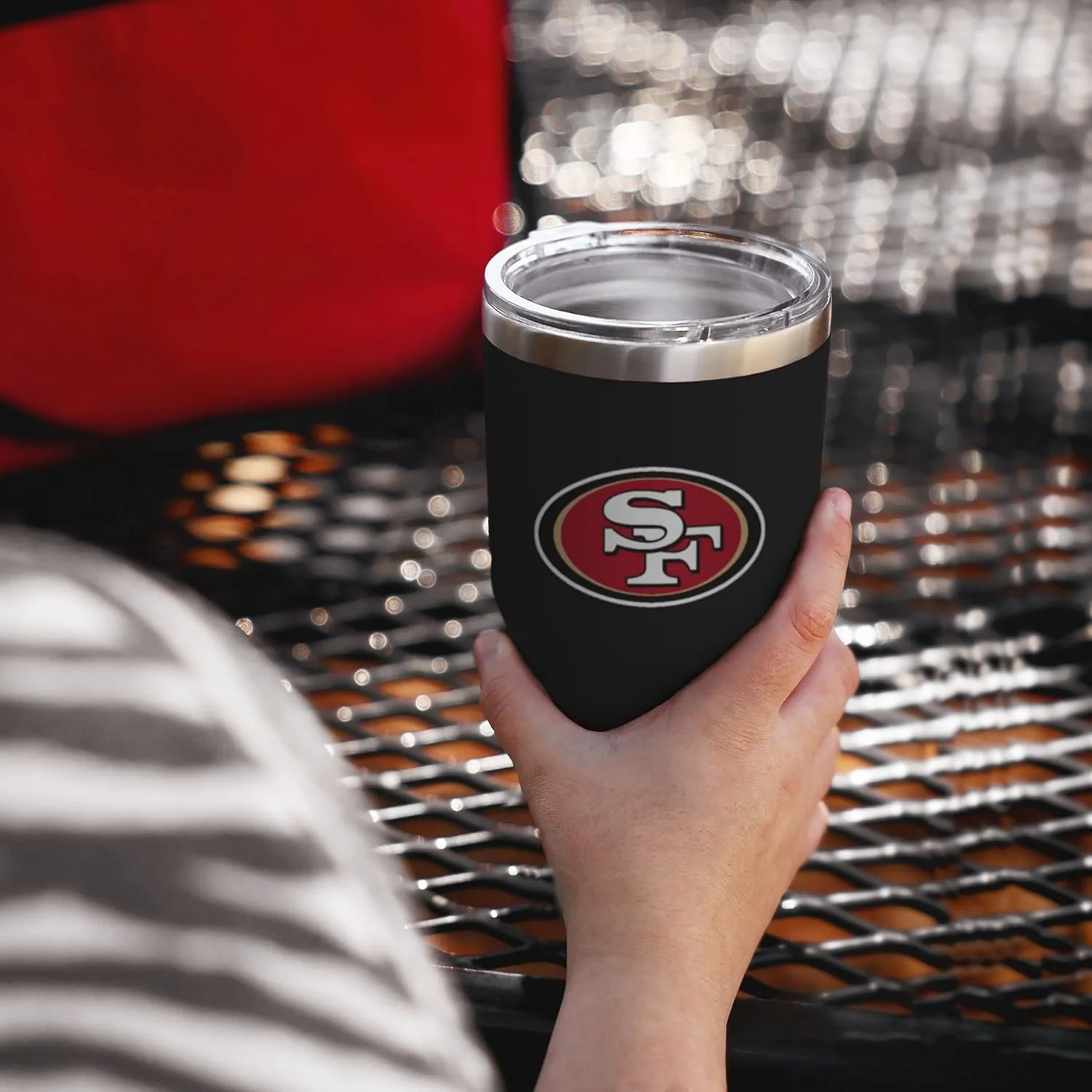 FOCO NFL unisex NFL Team Logo 30oz Insulated Stainless Steel Travel Mug Tumbler