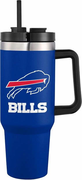 FOCO NFL unisex-adult NFL Team Logo Insulated Travel Mug 40oz XL Tumbler