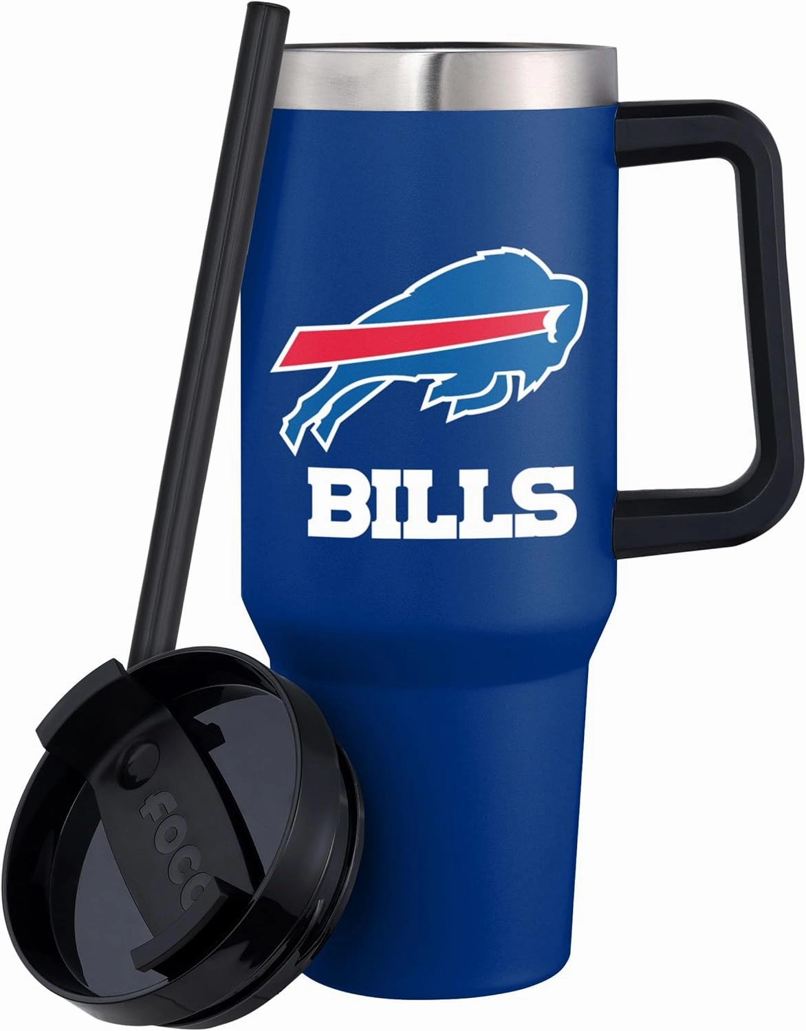 FOCO NFL unisex-adult NFL Team Logo Insulated Travel Mug 40oz XL Tumbler
