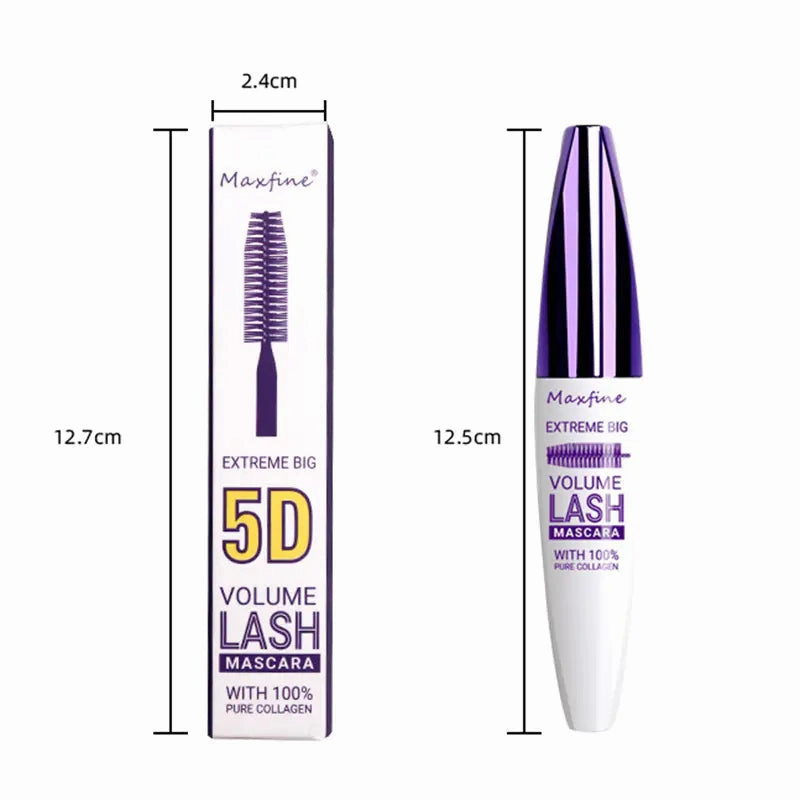 for 5D MAXFINE Massive discount Clean lines Mascara Volume Silk Waterproof Fiber