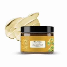 Forest Essentials Balancing Night Cream with Gotu Kola & Neem | Anti-Acne Face Cream | Moisturising | Controls sebum production | Improves skin elasticity