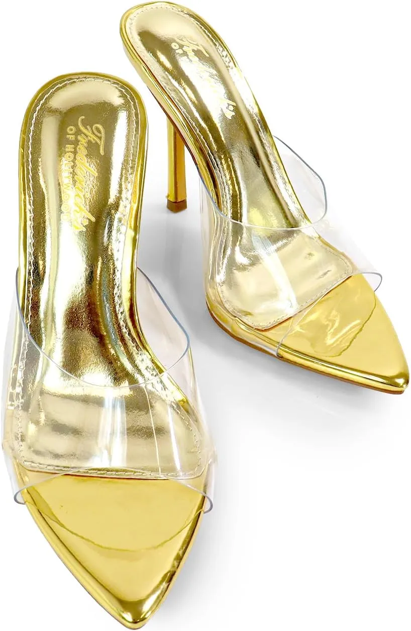 FREDERICK'S OF HOLLYWOOD Women's Stiletto Heel, FOH-ADELLA