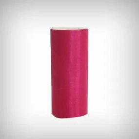 Fuchsia Pink Organza Roll (15cm x 22m)