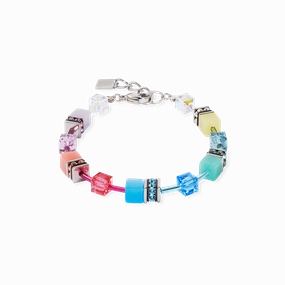 GeoCUBE® Iconic Bracelet Magic silver